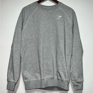 Gymshark Men’s Crewneck Oversized Sweatshirt -  Gray 2XL